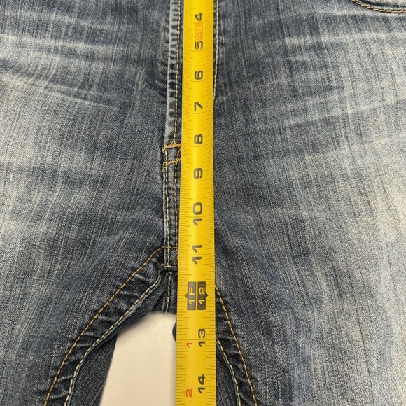 Ariat M4 FR Relaxed Boot Cut Jeans Mens 36x30 Blue Workwear Western Cowboy - Picture 15 of 16